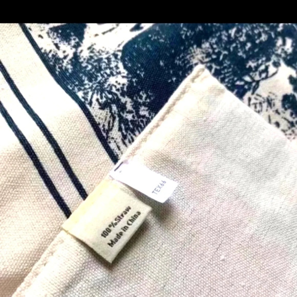 NWT Christian Dior Wardujuy Large Canvas Printed Tote Bag 100% Authentic - Picture 8 of 8